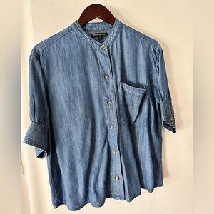 Banana Republic Blue Denim Shirt